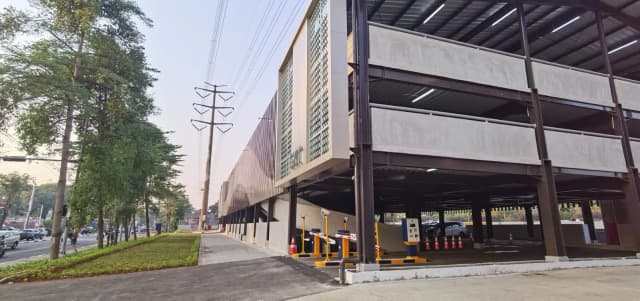TMII LRT Parking Building - Transportation Infrastructure project in Jakarta